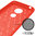 Flexi Slim Carbon Fibre Case for Motorola Moto G7 Play - Brushed Red
